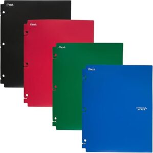 Five Star 2-Pocket Snap-In Binder Folders, 73266
