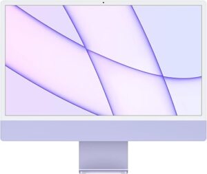 Apple 2021 iMac M1 Chip, 24-Inch, Purple