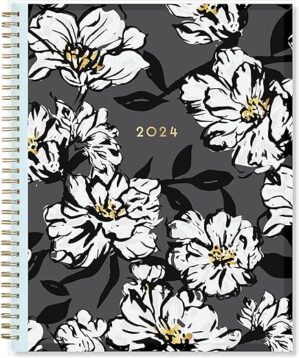 Blue Sky 2024 Weekly Monthly Planner, 8.5″ x 11″, Baccara Dark (110211-24)