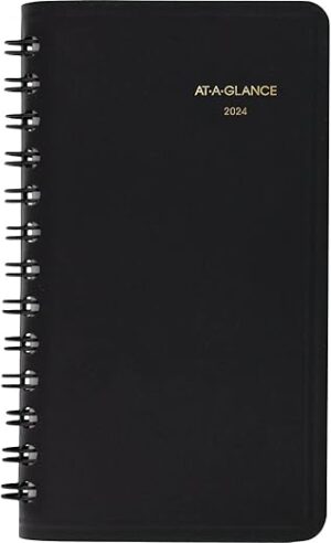 AT-A-GLANCE 2024 Weekly Planner, Pocket Size (700350524)