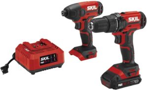 Skil 20V Cordless Drill And Impact Driver Kit - CB739001