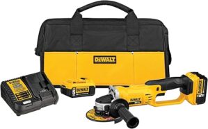 DEWALT 20V MAX* Angle Grinder Tool Kit (DCG412P2)