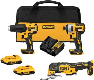 DEWALT 20V MAX Brushless 3-Tool Kit DCK379D2