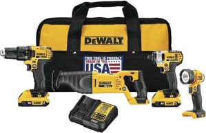 DEWALT 20V Max Combo Kit, Compact DCK420D2