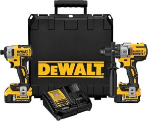 DEWALT 20V MAX Hammer Drill & Impact Driver (DCK299P2)