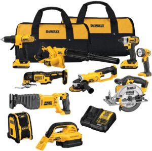 DEWALT 20V MAX Lithium-Ion Cordless 10-Tool Combo Kit DCK1020D2R