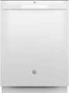 GE 24 in. Built-In White Dishwasher