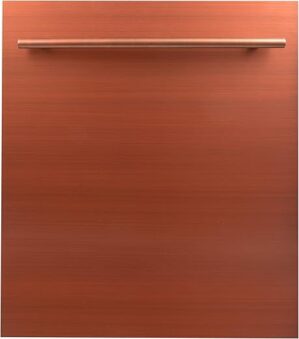ZLINE 24 In. Copper Dishwasher With Stainless Tub