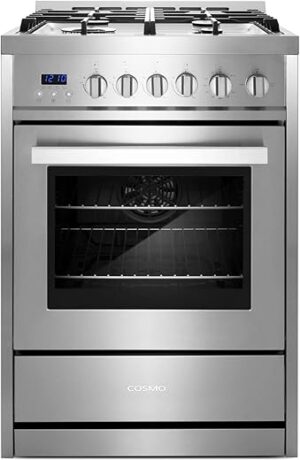 COSMO 24 In. Single Oven Gas Range