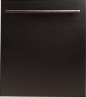 ZLINE 24 In. Top Control Dishwasher, Oil-Rubbed Bronze