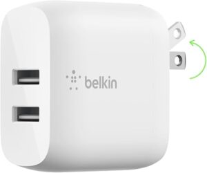 Belkin 24-Watt Dual Port USB Charger