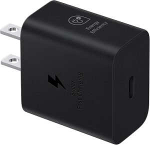 SAMSUNG 25W Wall Charger, Super Fast Charging
