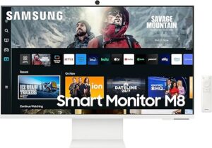 SAMSUNG 27" M80C UHD HDR Smart Monitor LS27CM801UNXZA
