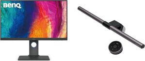 BenQ 27” QHD 1440p IPS Monitor With ScreenBar