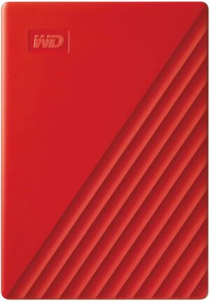 WD 2TB Portable External Hard Drive, Red - WDBYVG0020BRD-WESN