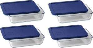 Pyrex 3 Cup Rectangular Dish With Cover