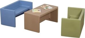 Children's Factory 3-In-1 Adapta-Benches Kids Chair Set