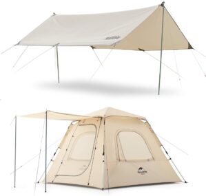 Naturehike 3 Person Pop Up Tent Tarps