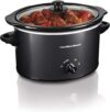 Hamilton Beach 3-Quart Slow Cooker, Matte Black (33231)