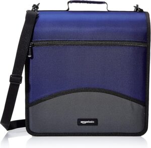 Amazon Basics 3-Ring Binder With Zipper, ZH1803159F