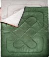 Amazon Basics 3-Season Queen Sleeping Bag, Olive