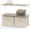 Simple Houseware 3-Tier Closet Storage with Drawers