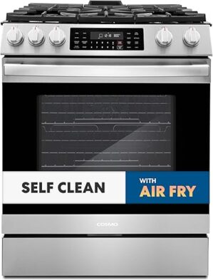 COSMO 30 In. Slide-In Gas Range With Oven
