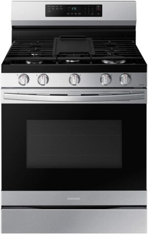 SAMSUNG 30 In. Stainless Steel Gas Range