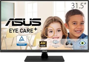 ASUS 31.5” 4K HDR Eye Care Monitor (VP327Q)