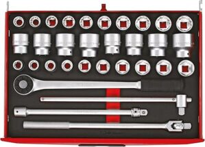 Teng Tools 32 Piece 3/4 Inch Drive Socket Set - TTESK32