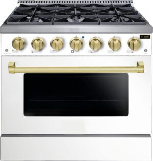 FORTÉ 36 Inch Natural Gas, 6 Burners