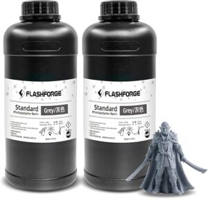 FLASHFORGE 3D Printer Resin, LCD UV-Fast-Curing Resin