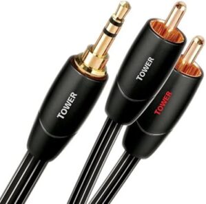AudioQuest 3m Tower 3.5mm - 2xRCA Audio Cable