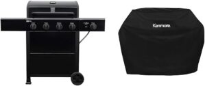 Kenmore 4-Burner Gas Grill Bundle With Cover