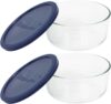 Pyrex 4-Cup Round Dish With Cover