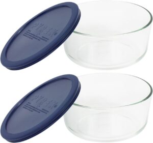 Pyrex 4-Cup Round Dish With Cover