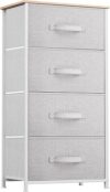 DWVO 4 Drawers Fabric Storage Tower