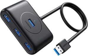 UGREEN 4-Port USB 3.0 Hub With Extension