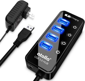 atolla 4-Port USB Hub With Charging Port