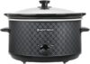 West Bend 4-Quart Manual Slow Cooker, Black