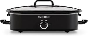 Zing 4-Quart Slow Cooker With Casserole