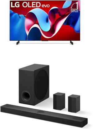 LG 42-Inch OLED evo C4 Smart TV (OLED42C4PUA)