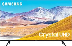 SAMSUNG 43-Inch Crystal UHD TU-8000 Smart TV UN43TU8000FXZA