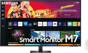SAMSUNG 43″ M70B 4K UHD Smart Monitor LS43BM702UNXZA