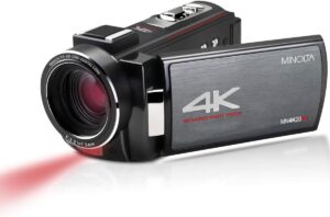 Minolta 4K Ultra HD Night Vision Camcorder MN4K20NV
