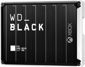 Western Digital 4TB P10 Game Drive for Xbox - WDBA5G0040BBK-WESN