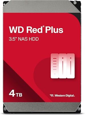 Western Digital 4TB Red Plus NAS Internal HDD - WD40EFPX