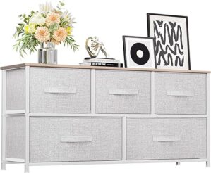 YITAHOME 5 Drawer Fabric Storage Tower