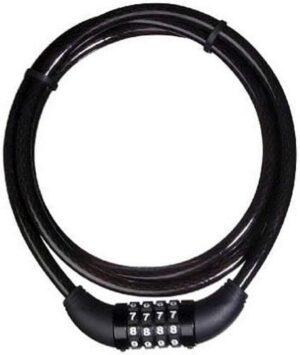 Master Lock 5′ Long Combination Cable Bike Lock 8119DPF