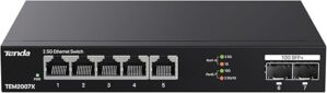 Tenda 5 Port 2.5G Ethernet Switch TEM2007X